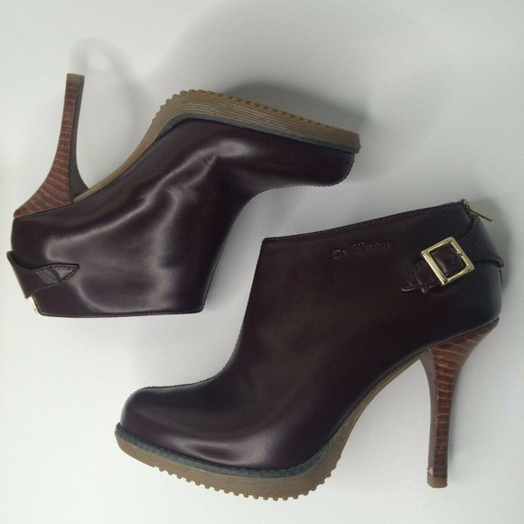 Dr Martens Zita Nevena Oxblood Stiletto Ankle Boot - Picture 6 of 16